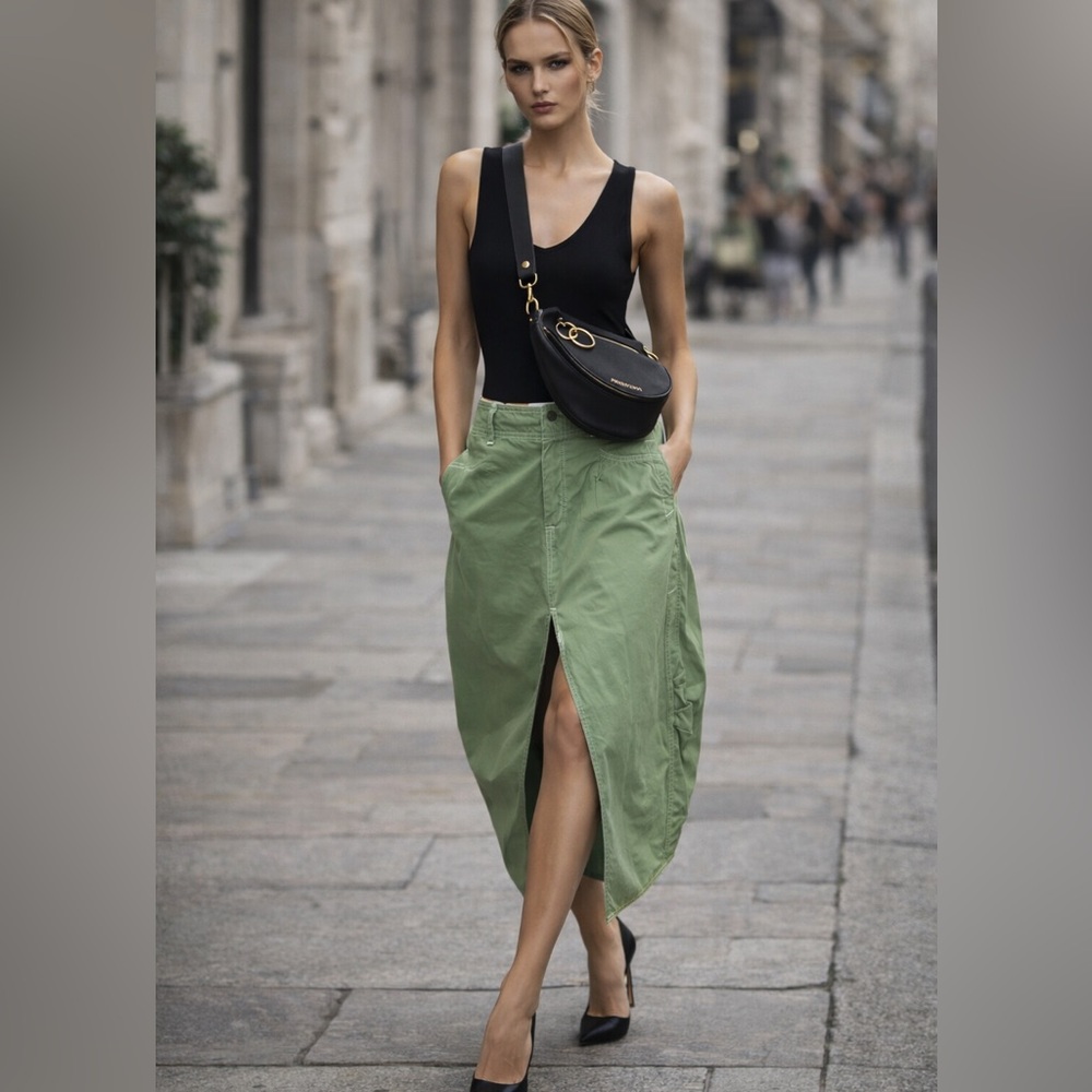 Anthropologie Pilco Barrel Skirt Sz 4 NWOT
